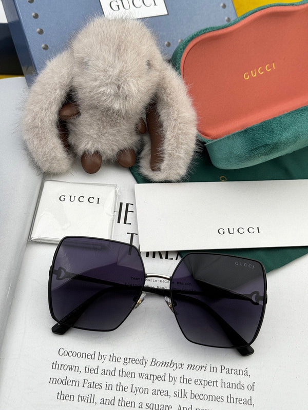 SQUARE FRAME SUNGLASSES G9638 IN METAL