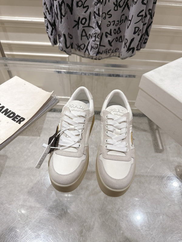 Prad 26s Downtown Sneakers Off White Re-Nylon Suede 968257