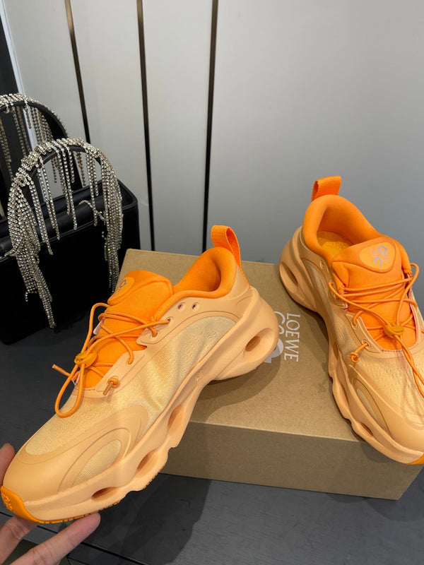 Loewe x On Cloudsolo Sneakers Orange Polyester and Mesh 533483