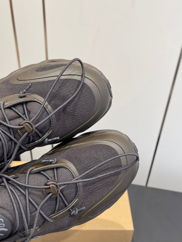 Loewe x On Cloudsolo Sneakers Brown Polyester and Mesh 533487
