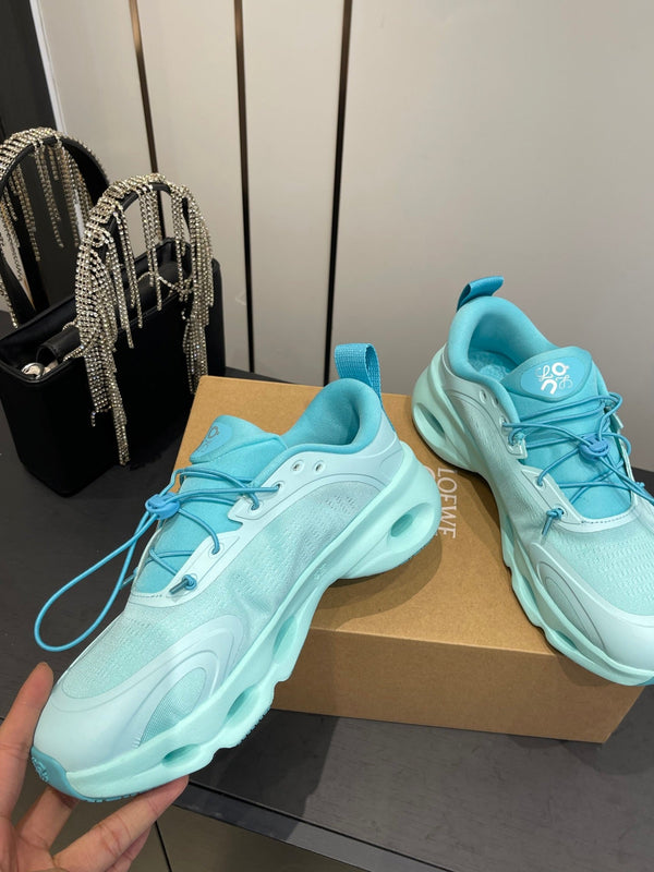 Loewe x On Cloudsolo Sneakers Blue Polyester and Mesh 533491