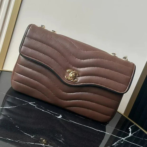 CC 26s Flap Bag 25.5cm Patinated Lambskin