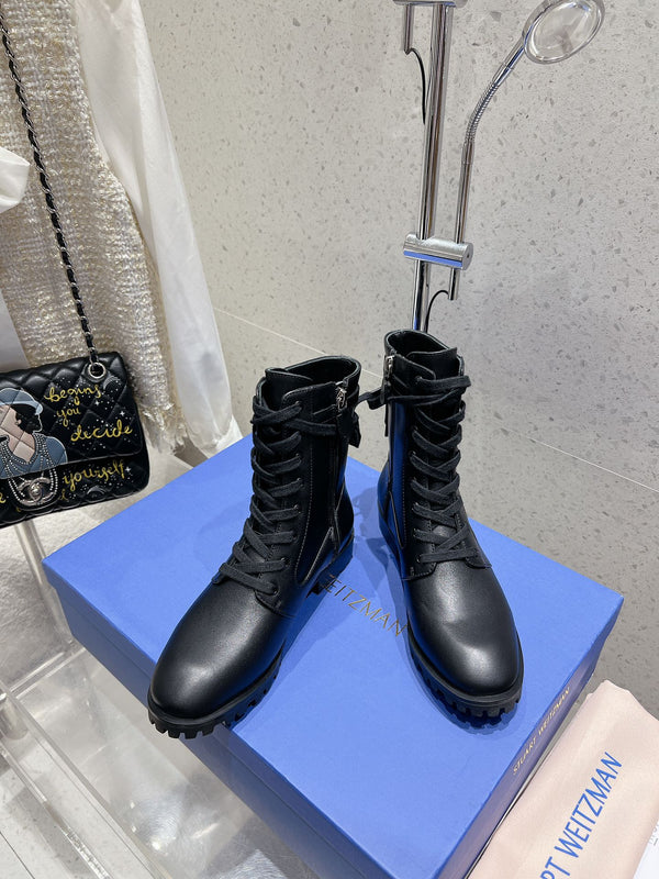 SW Mckenzee Boot with Buckle Black Leather 554362