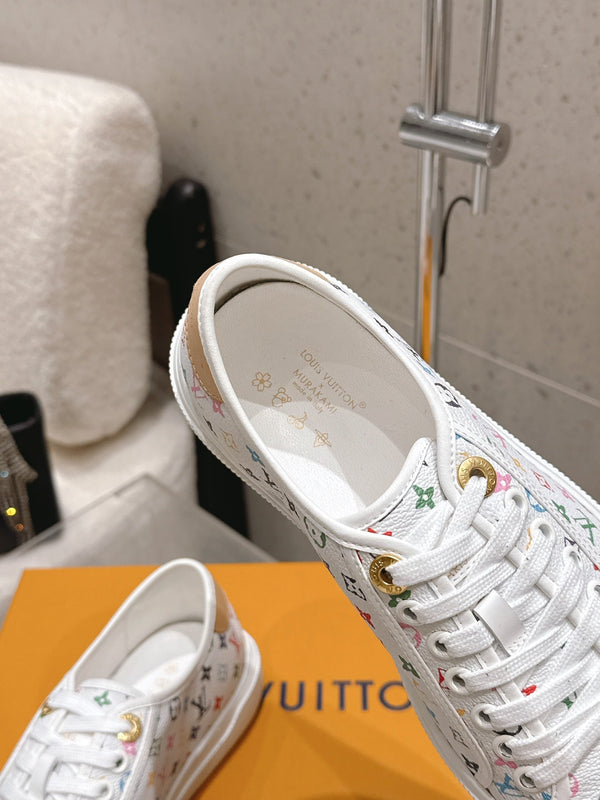 LV x TM Lagoon Sneaker White Monogram Canvas 610801