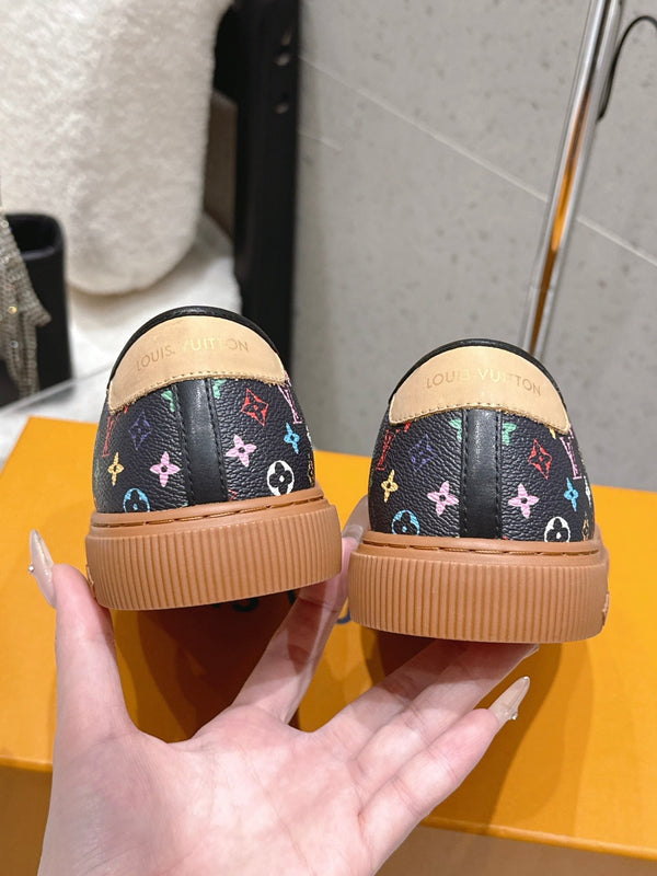 LV x TM Lagoon Sneaker Black Monogram Canvas 610802
