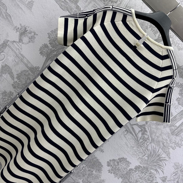 Dior 25 T-Shirt Dress Linen Silk 232019