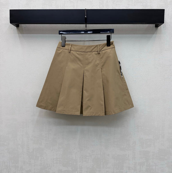 Miu 26s Chino Set Brown Cotton 363960
