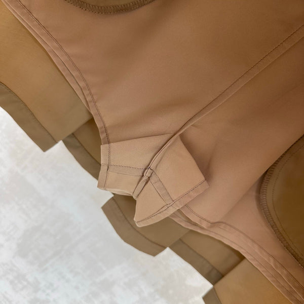 Miu 26s Chino Set Brown Cotton 363960