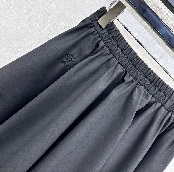 CD 26s Asymmetrical Skirt Black Polyester 363936