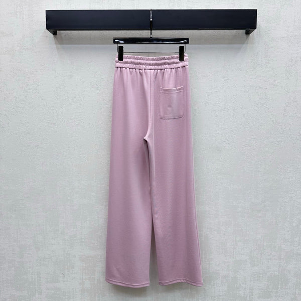 CC 2026 Straight-Leg Trousers Pink Tencel Cotton 366979