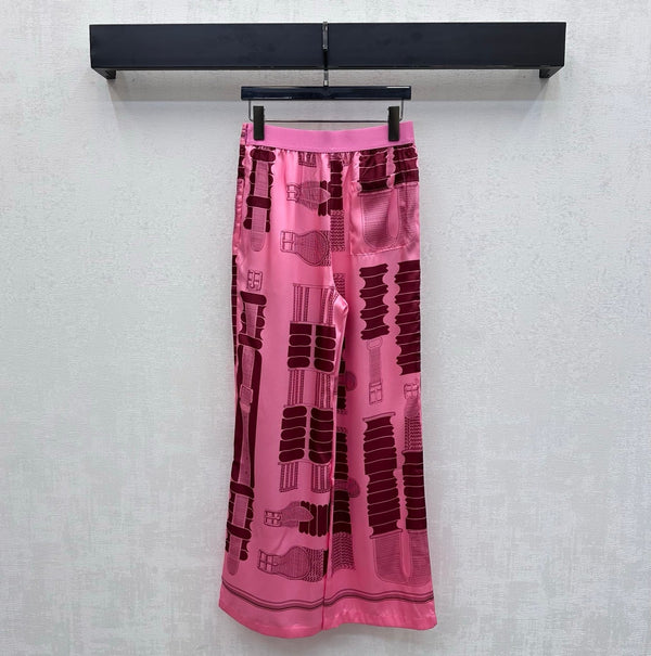 HM 26s Wide-Leg Pants Silk 708