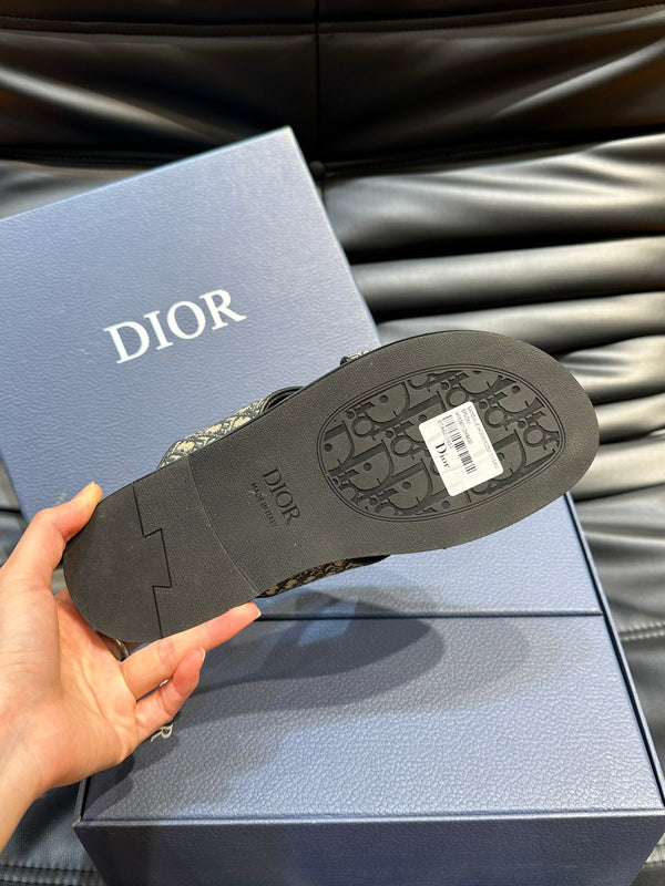 CD ALIAS SANDAL JUNIPER AND BEIGE JACQUARD