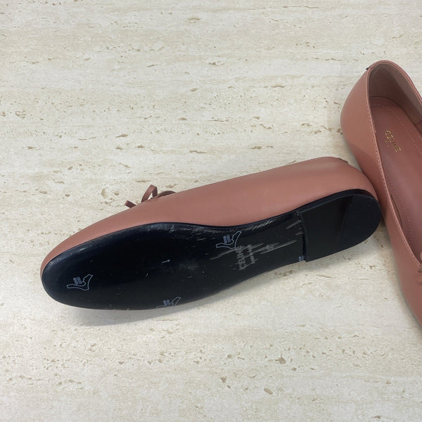 CL 26s Ballet Flats In Dusty Pink Lambskin With Bow