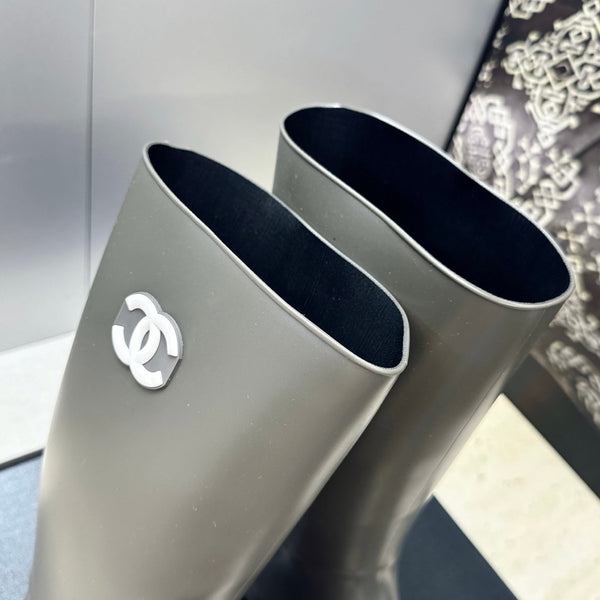 CC 26s Rainboots Taupe Gray Rubber 959262
