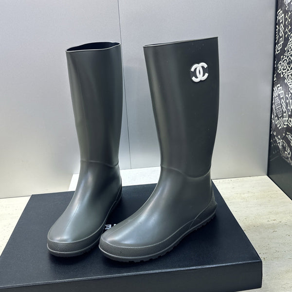 CC 26s Rainboots Taupe Gray Rubber 959262