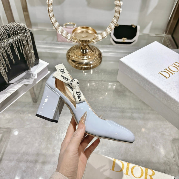 CD 26 Lolita High-Heeled 85 Baby Blue Patent Leather 679732
