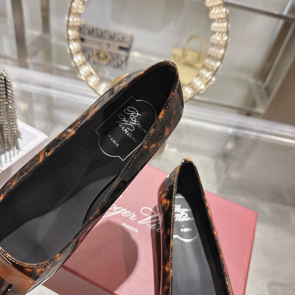 RV 26s Belle Vivier Tortoiseshell Patent Leather 999731