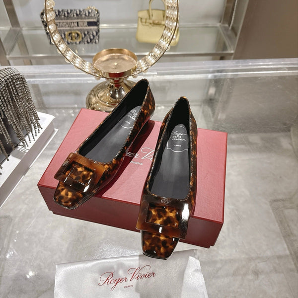 RV 26s Belle Vivier Tortoiseshell Patent Leather 999731