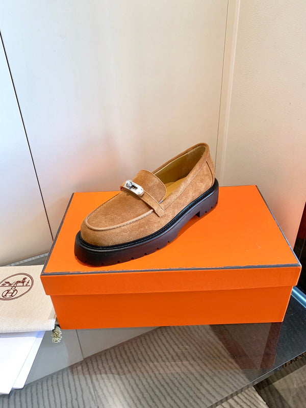 HM Icone Loafer Caramel Suede 963168