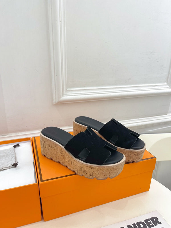 Eze 65 Sandal Black Suede