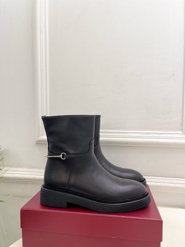 Gucci 25š¬š¬ horsebit ankle boots black calfskin 435379