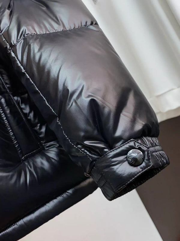 Moncler Montbeliard Hooded Short Down Jacket
