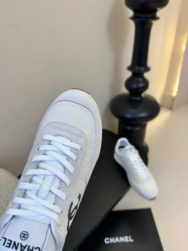 CC 26s Platform Sneakers White Sheepskin 627225