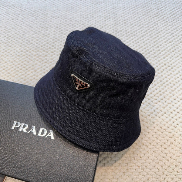 Pra Denim Triangle Bucket Hat 299816