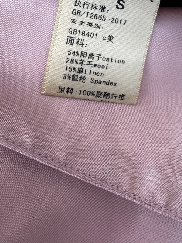 MAX MARA 25S SET VEST BLAZER 011
