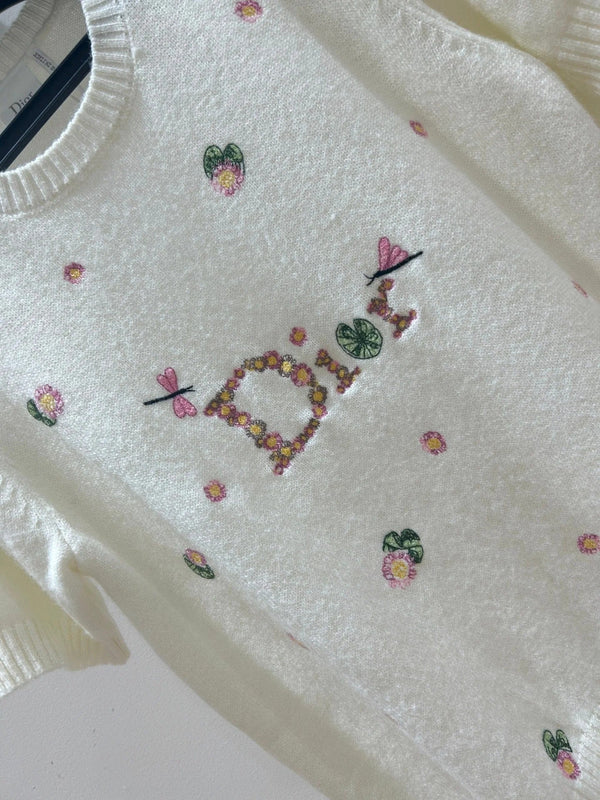 CD 2026 T-shirt Cream Wool 535385