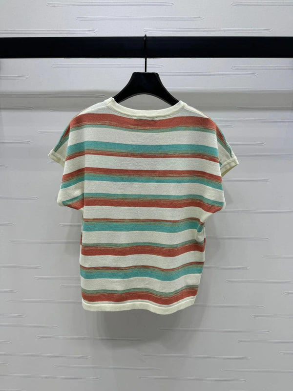 MIU 25S FLYING SLEEVE KNIT SWEATER 264148