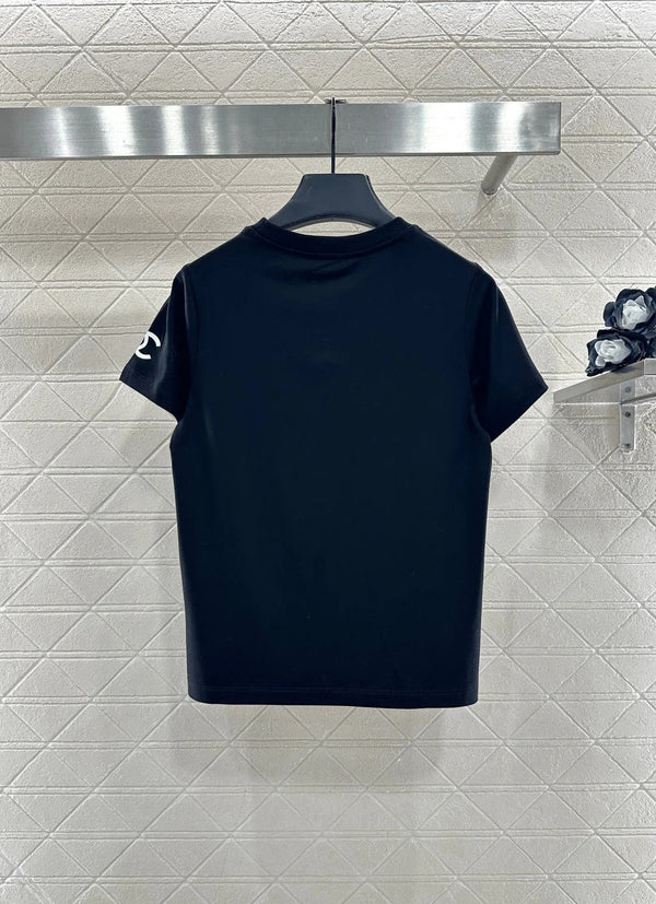 CHANEL 25S CREW NECK T-SHIRT 457