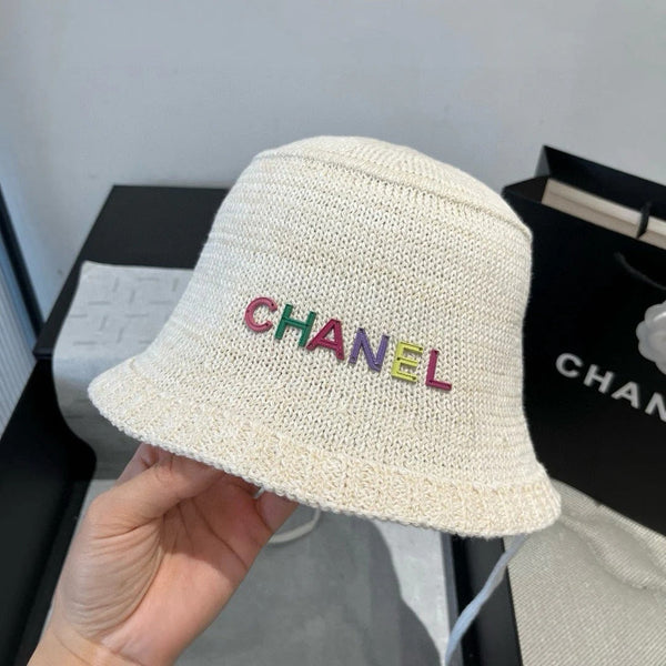 WOVEN BUCKET HAT WHITE 674001