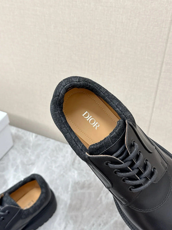CD 26 Vintage Loafers Black Calfskin 608797