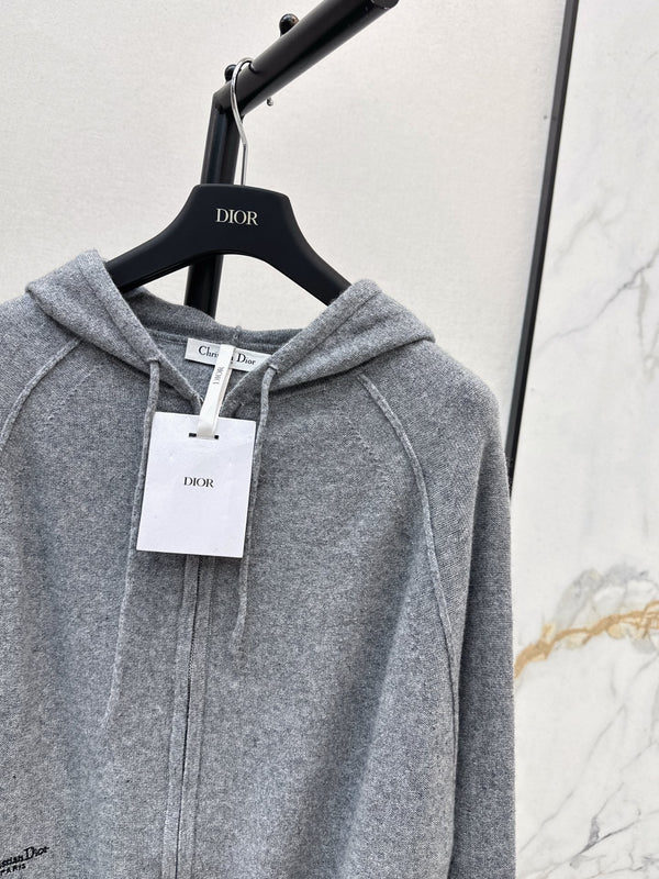 DIOR 25S FLORAL EMBROIDERED HOODIE 592
