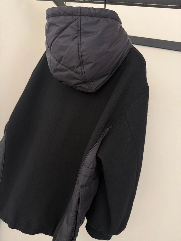 PRADA 25S KNIT HOODED JACKET 333