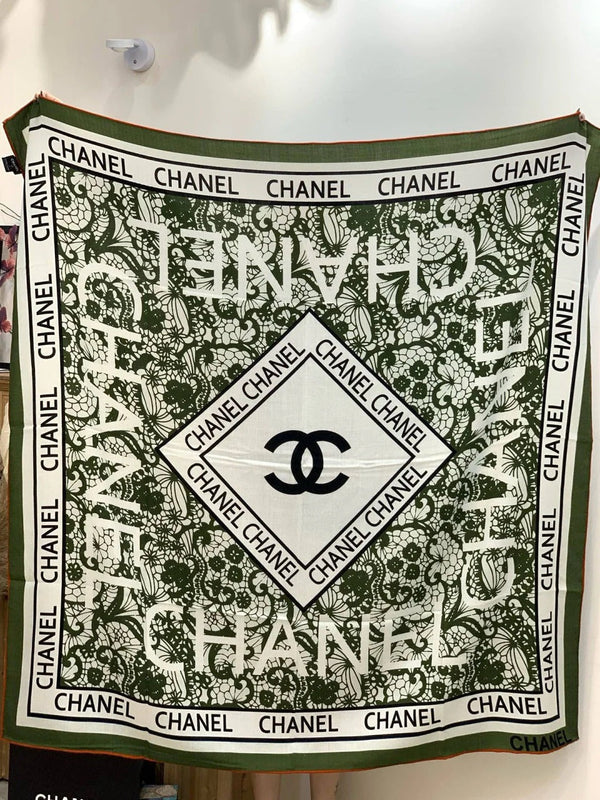 CHANEL 25S SCARF 135 CM IN CASHMERE AND SILK 943314