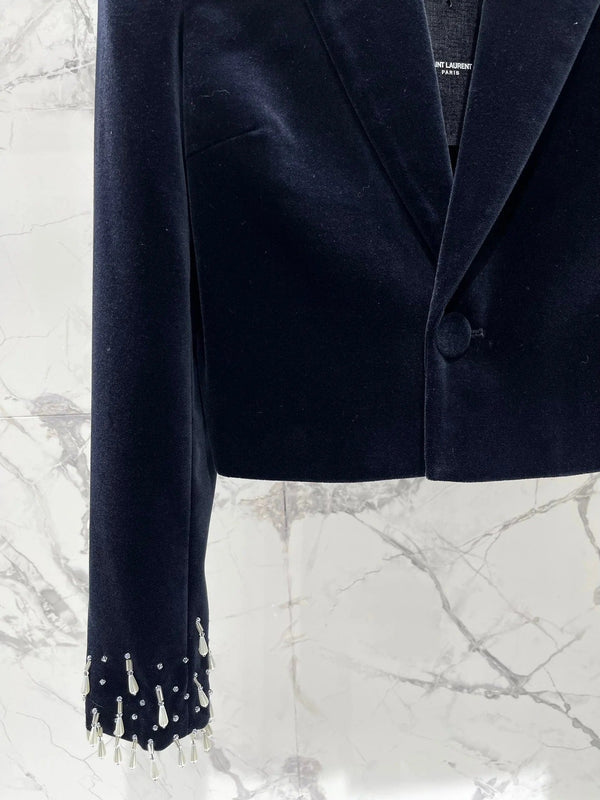 YSL 25S VELVET OUTFIT SET STYLE 139