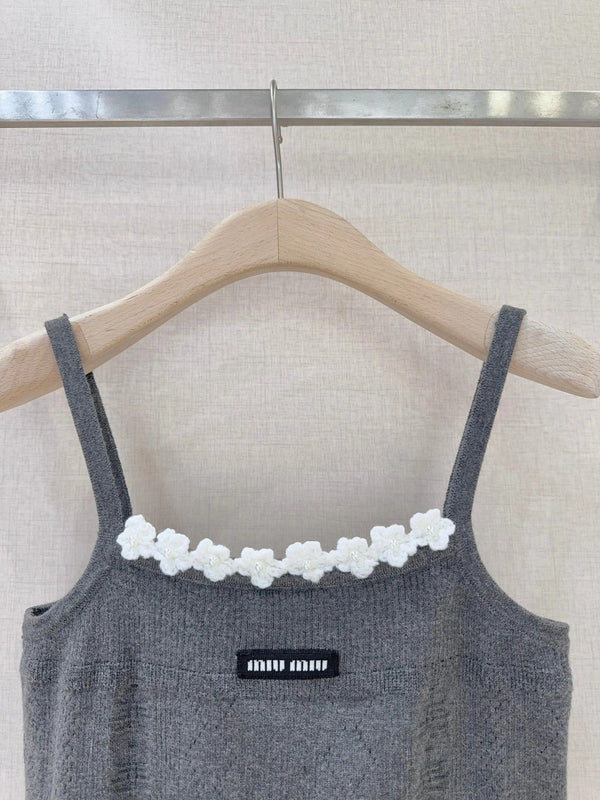 MIUMIU KNIT CAMI TOP STYLE 802