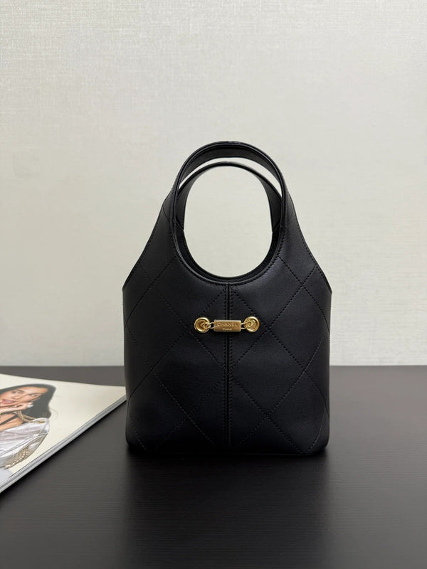 Chanel 2026 Small 22 Tote Calfskin And Gold-tone Metal