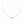 BABY MOVE DIAMOND PAVED NECKLACE
