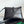 BV Liberta Crossbody Bag Buckle 30cm Black Cowhide