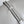 BV Liberta Crossbody Bag Buckle 30cm Silver Gray Cowhide