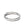 ICE CUDE RING SILVER 1 DIAMOND