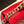 19 FLAP BAG 26 RED GOATSKIN