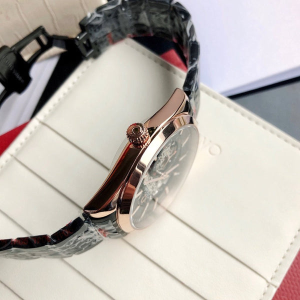 SEAMASTER SKELETON DIAL ROSE GOLD CASE