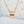PARENTESI NECKLACE PINK GOLD