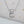 PARENTESI NECKLACE SILVER DIAMOND
