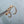 JUSTE EARRINGS 12.75MM PINK GOLD DIAMOND