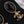 DOUBLE C GOLD BLACK DROP EARRINGS